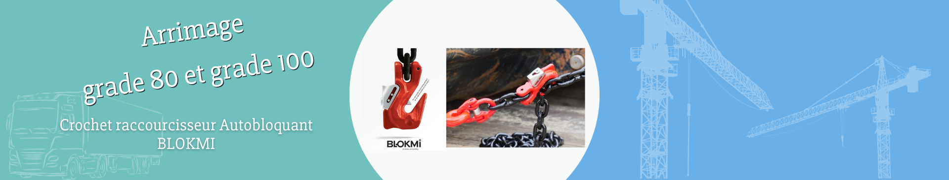 Crochet raccourcisseur Autobloquant BLOKMI
